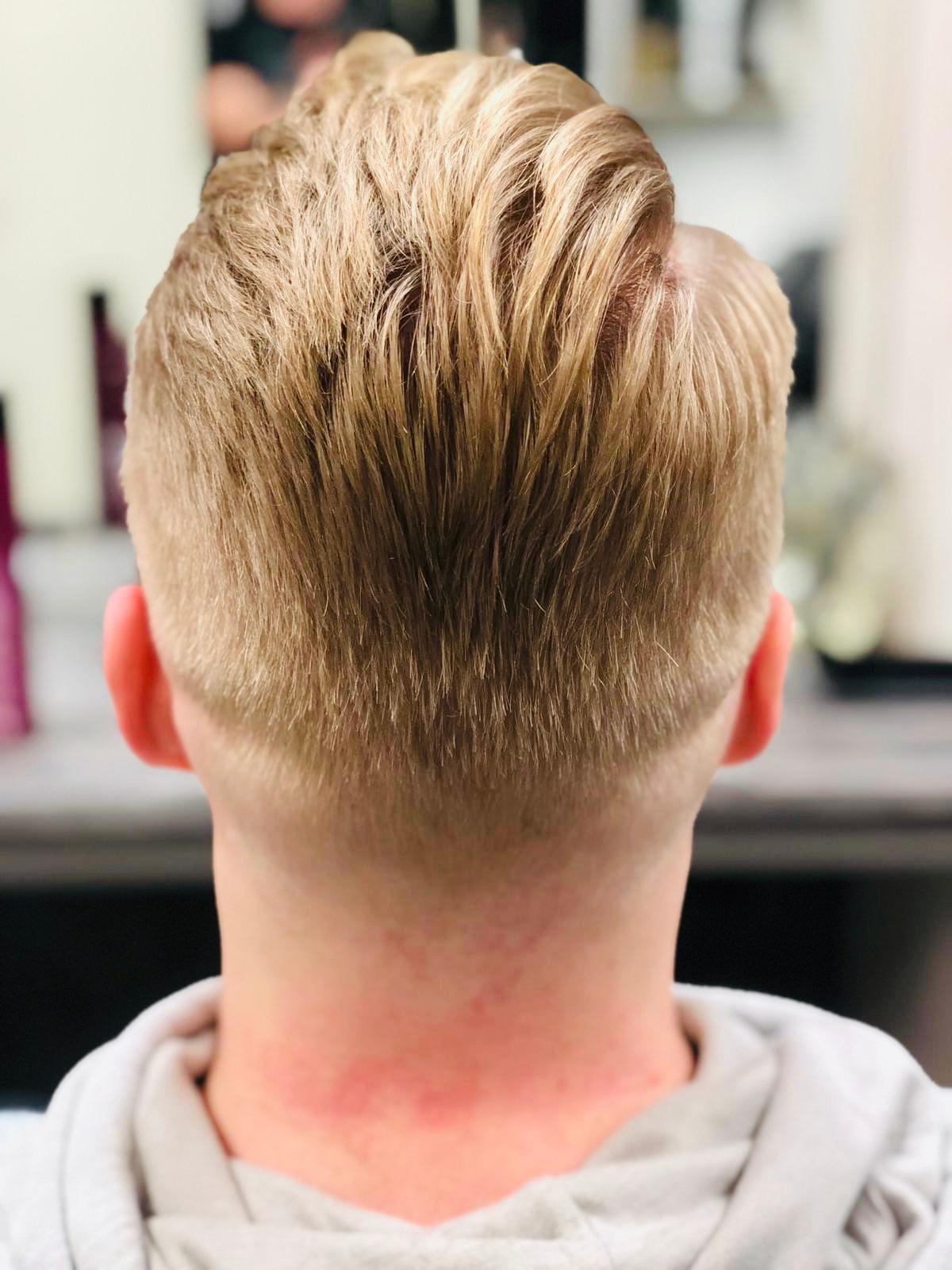 Modern haircut style